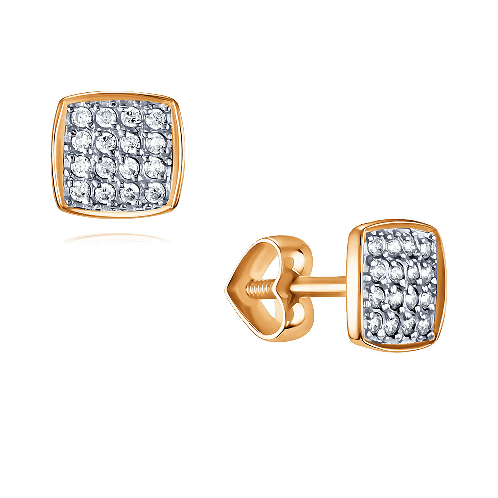 Серьги пусеты из красного золота ADAMAS 21040584/01-А50Д-72, фианит, 21040584/01-А50Д-72
Серьги пусеты из красного золота ADAMAS 21040584/01-А50Д-72, фианит, 21040584/01-А50Д-72