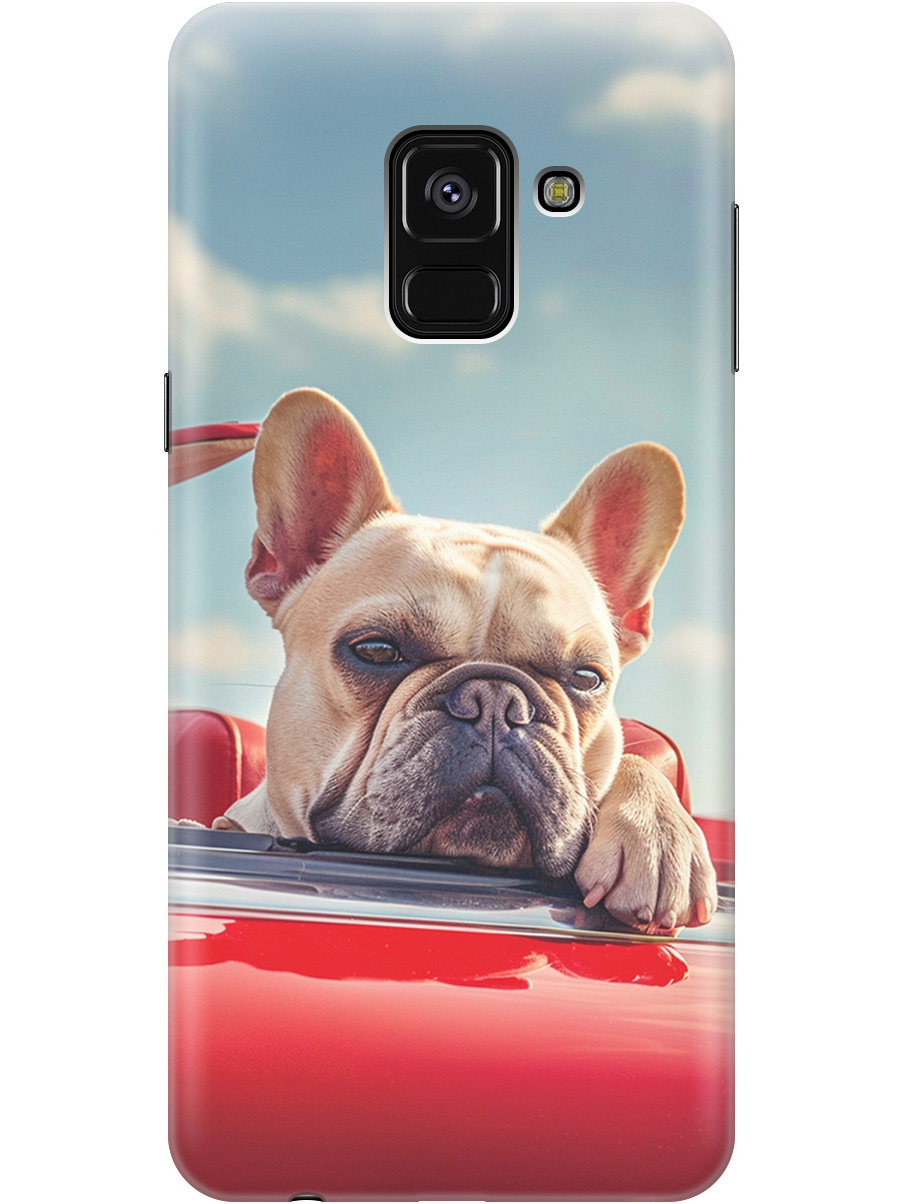 Силиконовый чехол на Samsung Galaxy A8+ (2018) с принтом "Бульдог в кабриолете", Прозрачный;бежевый;голубой;красный, 716847612
Силиконовый чехол на Samsung Galaxy A8+ (2018) с принтом "Бульдог в кабриолете", Прозрачный;бежевый;голубой;красный, 716847612