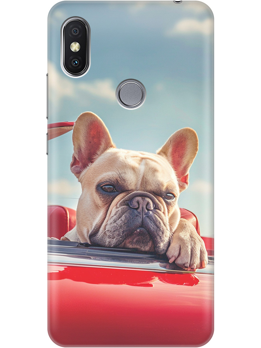 Силиконовый чехол на Xiaomi Redmi S2 с принтом "Бульдог в кабриолете", Прозрачный;бежевый;голубой;красный, 718410212
Силиконовый чехол на Xiaomi Redmi S2 с принтом "Бульдог в кабриолете", Прозрачный;бежевый;голубой;красный, 718410212