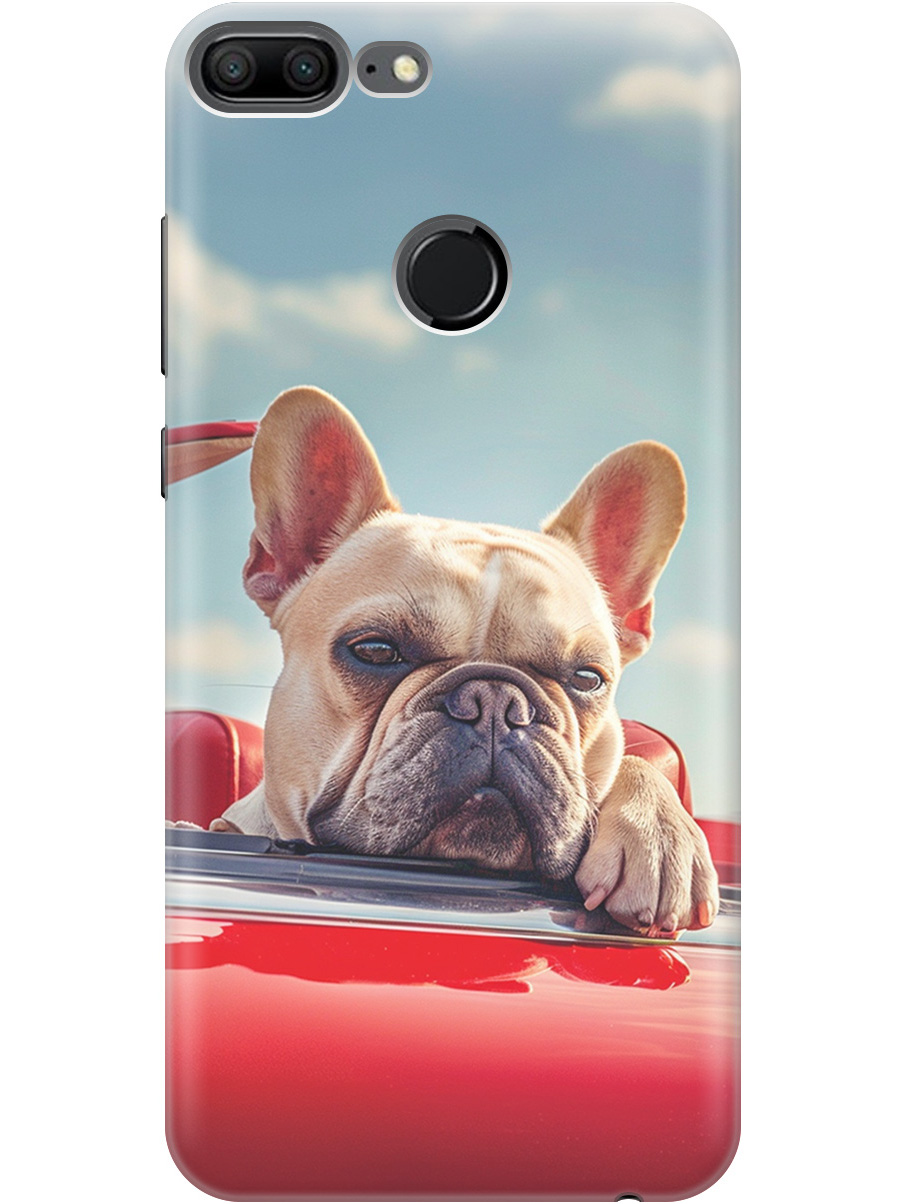 Силиконовый чехол на Honor 9 Lite с принтом "Бульдог в кабриолете", Прозрачный;бежевый;голубой;красный, 717568412
Силиконовый чехол на Honor 9 Lite с принтом "Бульдог в кабриолете", Прозрачный;бежевый;голубой;красный, 717568412