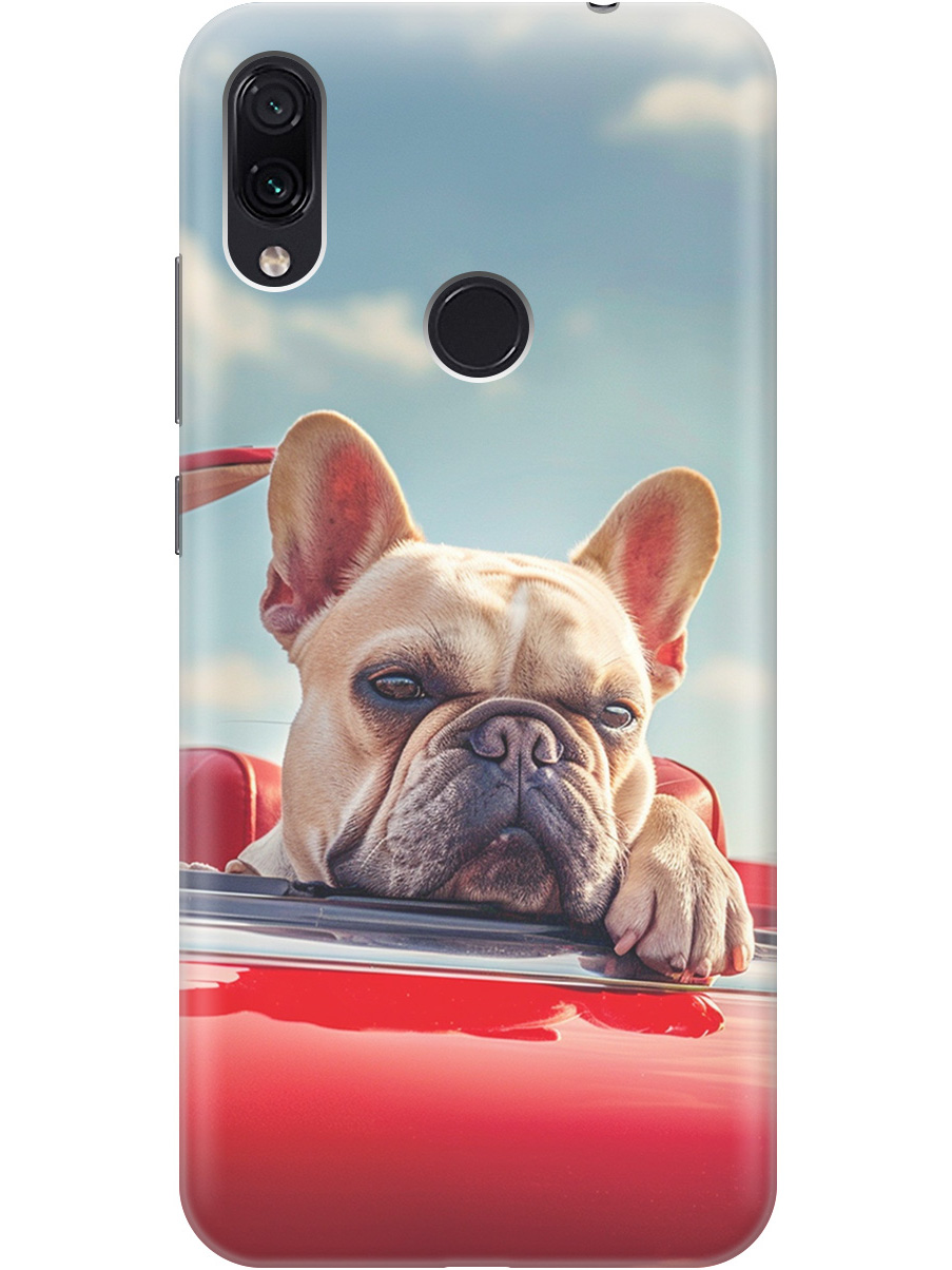 Силиконовый чехол на Xiaomi Redmi Note 7 / Note 7 Pro с принтом "Бульдог в кабриолете", Прозрачный;бежевый;голубой;красный, 720434912
Силиконовый чехол на Xiaomi Redmi Note 7 / Note 7 Pro с принтом "Бульдог в кабриолете", Прозрачный;бежевый;голубой;красный, 720434912