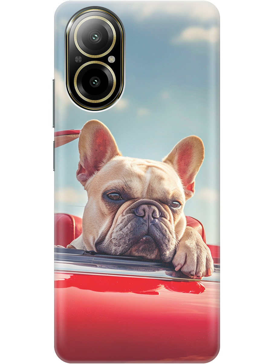 Силиконовый чехол на Realme C67 с принтом "Бульдог в кабриолете", Прозрачный;бежевый;голубой;красный, 780484612
Силиконовый чехол на Realme C67 с принтом "Бульдог в кабриолете", Прозрачный;бежевый;голубой;красный, 780484612