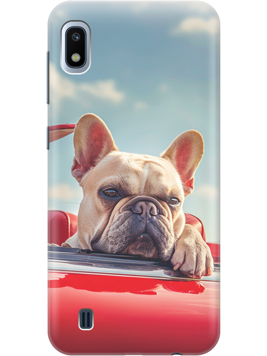Силиконовый чехол на Samsung Galaxy A10 с принтом "Бульдог в кабриолете", Прозрачный;бежевый;голубой;красный, 720804212
Силиконовый чехол на Samsung Galaxy A10 с принтом "Бульдог в кабриолете", Прозрачный;бежевый;голубой;красный, 720804212