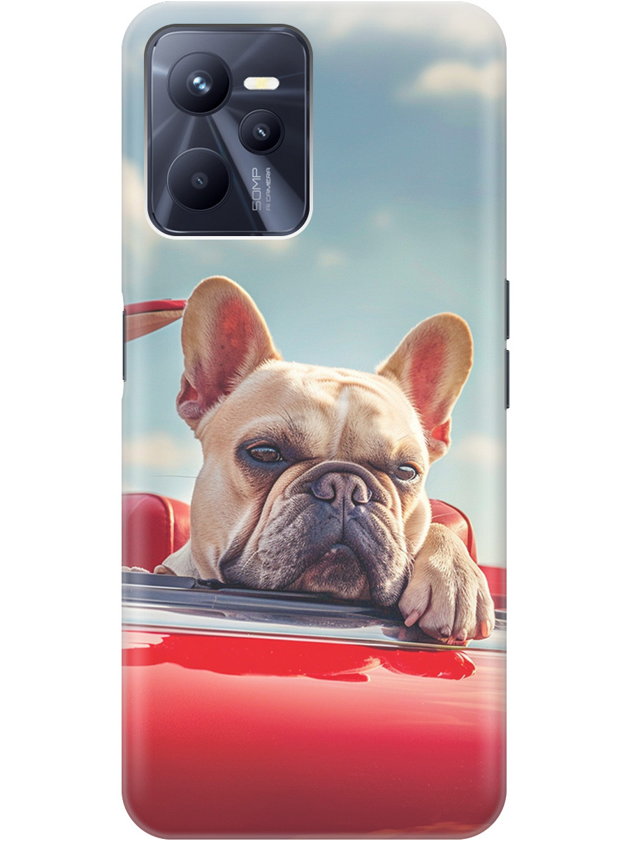 Силиконовый чехол на Realme C35 с принтом "Бульдог в кабриолете", Прозрачный;бежевый;голубой;красный, 741744612
Силиконовый чехол на Realme C35 с принтом "Бульдог в кабриолете", Прозрачный;бежевый;голубой;красный, 741744612