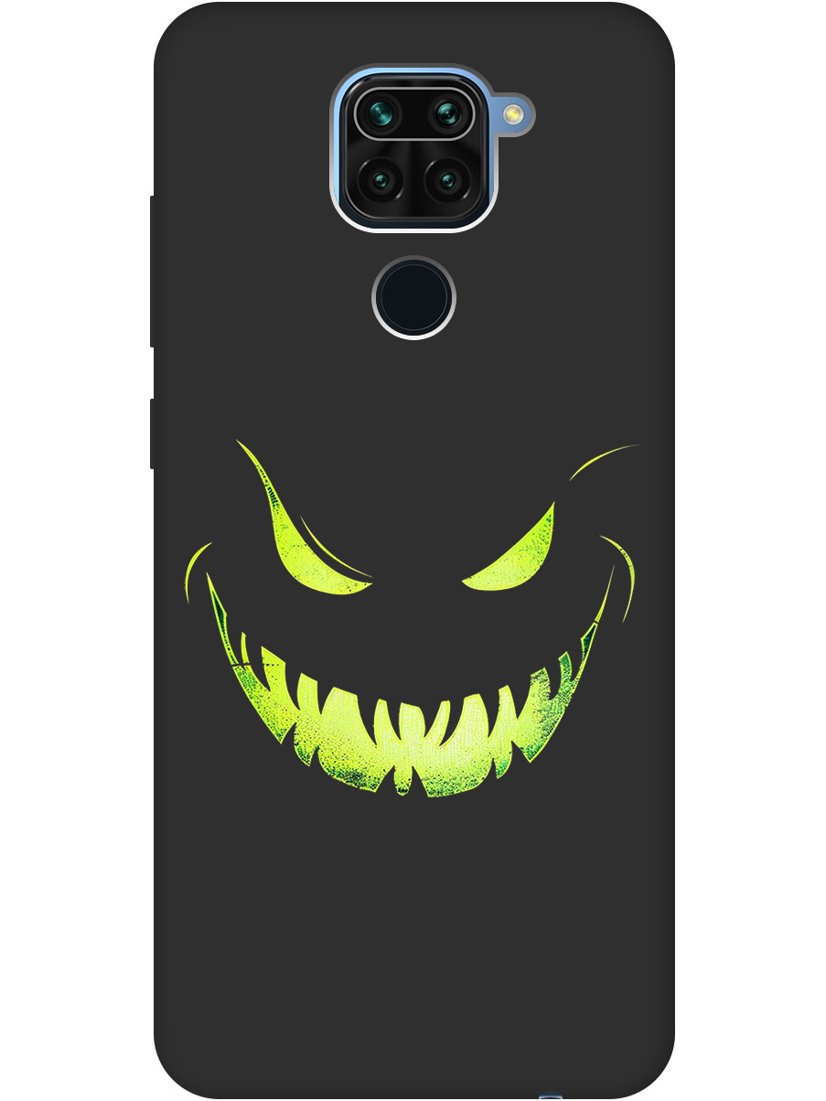 Силиконовый чехол на Xiaomi Redmi Note 9 с принтом "Зловещая улыбка" матовый черный, Черный;зеленый, 723101372
Силиконовый чехол на Xiaomi Redmi Note 9 с принтом "Зловещая улыбка" матовый черный, Черный;зеленый, 723101372