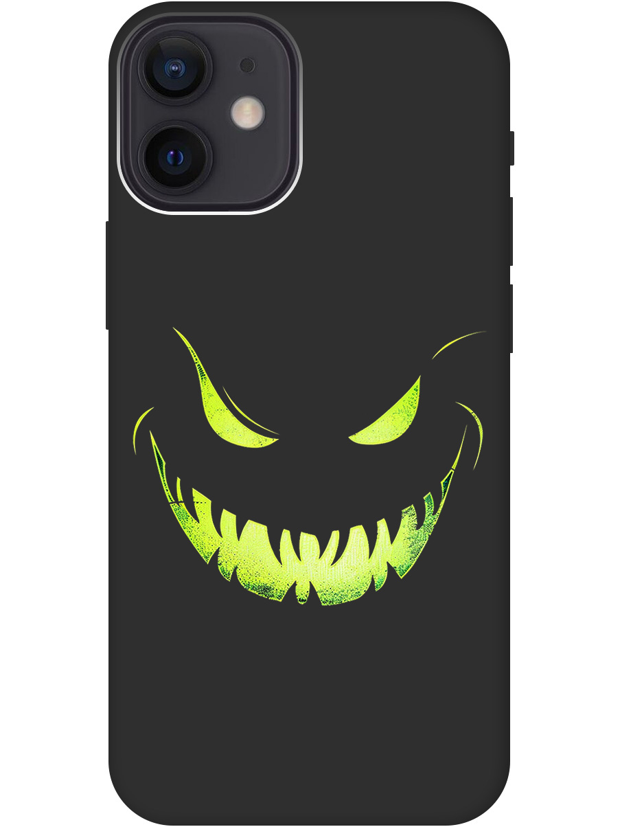 Силиконовый чехол на Apple iPhone 12 Mini с принтом "Зловещая улыбка" матовый черный, Черный;зеленый, 723374072
Силиконовый чехол на Apple iPhone 12 Mini с принтом "Зловещая улыбка" матовый черный, Черный;зеленый, 723374072
