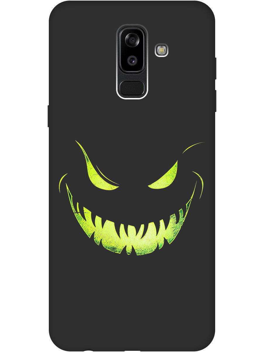 Силиконовый чехол на Samsung Galaxy J8 с принтом "Зловещая улыбка" матовый черный, Черный;зеленый, 718586872
Силиконовый чехол на Samsung Galaxy J8 с принтом "Зловещая улыбка" матовый черный, Черный;зеленый, 718586872