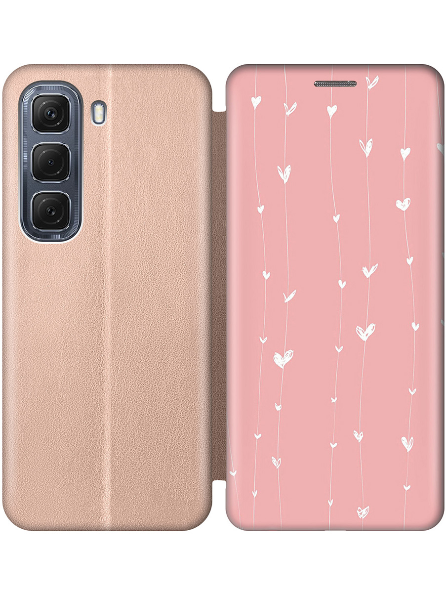 Чехол-книжка на Infinix Hot 50 4G с принтом "Сердечки на розовом фоне" золотой, Золотистый;белый;розовый, 786718791
Чехол-книжка на Infinix Hot 50 4G с принтом "Сердечки на розовом фоне" золотой, Золотистый;белый;розовый, 786718791