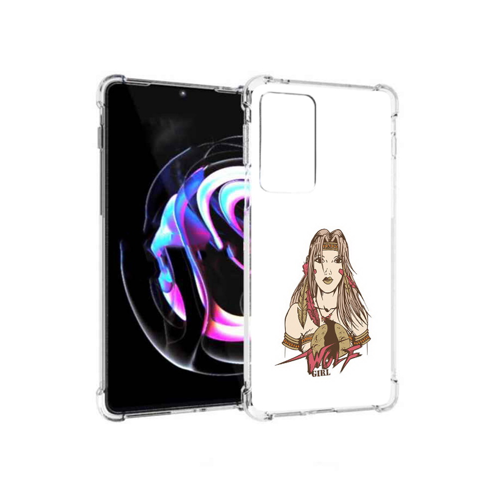 Чехол MyPads Tocco для Motorola Moto Edge 20 Pro девушка волк (PT227063.364.306), Прозрачный, Tocco 
Чехол MyPads Tocco для Motorola Moto Edge 20 Pro девушка волк (PT227063.364.306), Прозрачный, Tocco