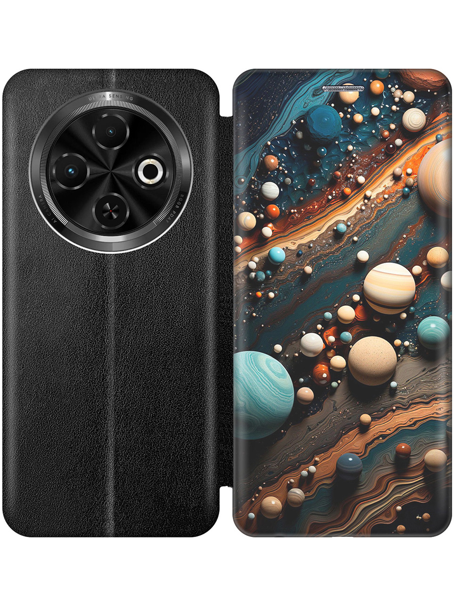 Чехол-книжка на Tecno Spark 30C с принтом "Шары на мраморном полу" черный, Черный;желтый;голубой, 786716331
Чехол-книжка на Tecno Spark 30C с принтом "Шары на мраморном полу" черный, Черный;желтый;голубой, 786716331