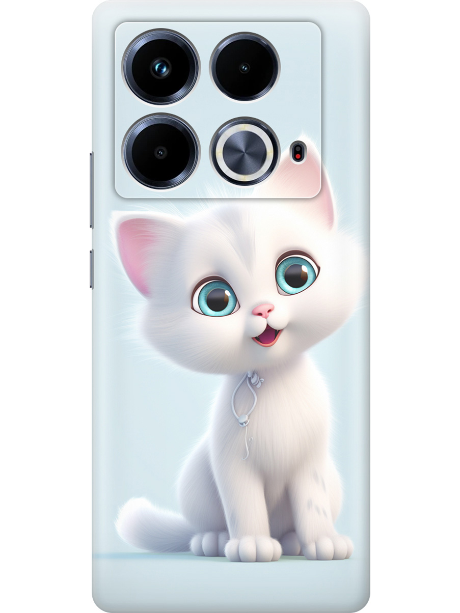 Силиконовый чехол на Infinix Note 40 с принтом "Глазастый котик", Прозрачный;голубой;белый, 782626411
Силиконовый чехол на Infinix Note 40 с принтом "Глазастый котик", Прозрачный;голубой;белый, 782626411
