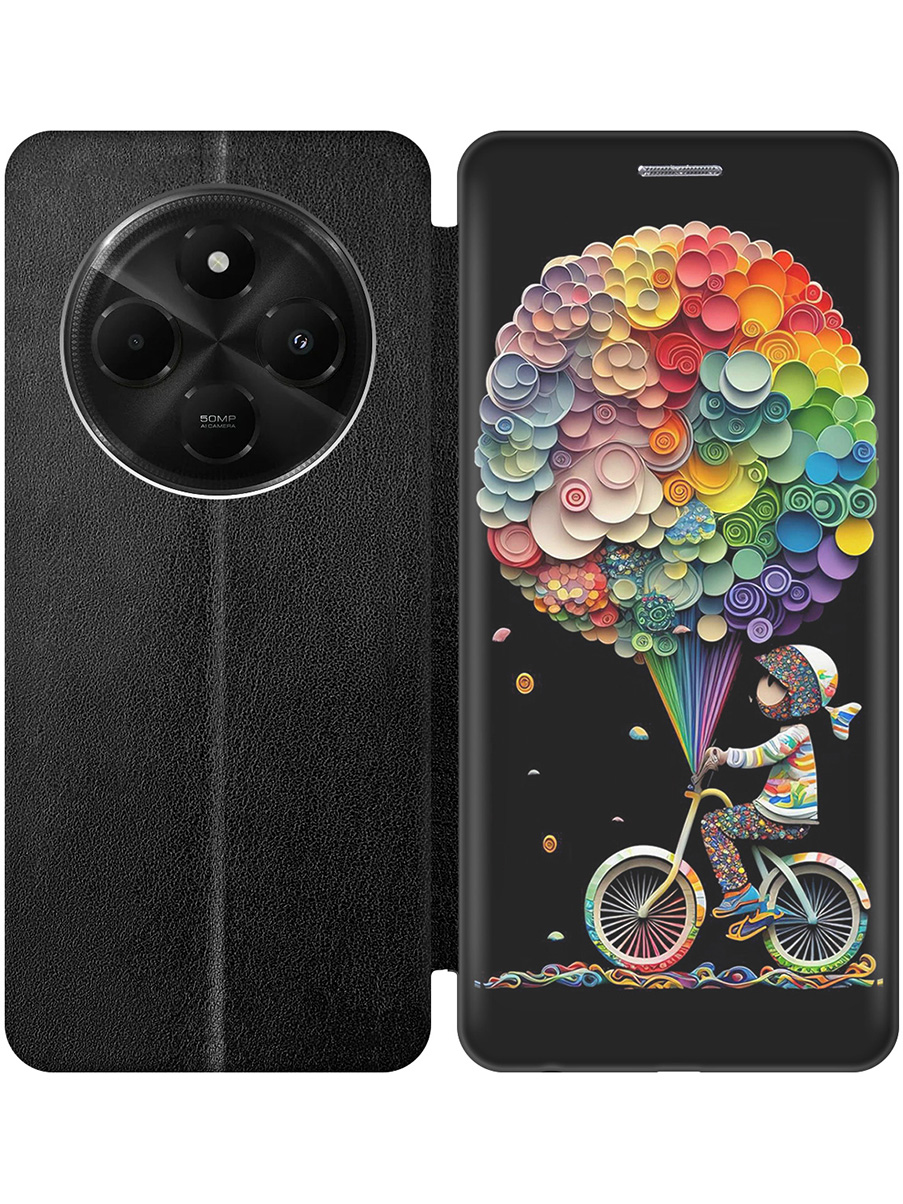 Чехол-книжка на Xiaomi Redmi 14C / Poco C75 с принтом "Велосипедист и шарики" черный, Черный;белый;красный, 786715722
Чехол-книжка на Xiaomi Redmi 14C / Poco C75 с принтом "Велосипедист и шарики" черный, Черный;белый;красный, 786715722