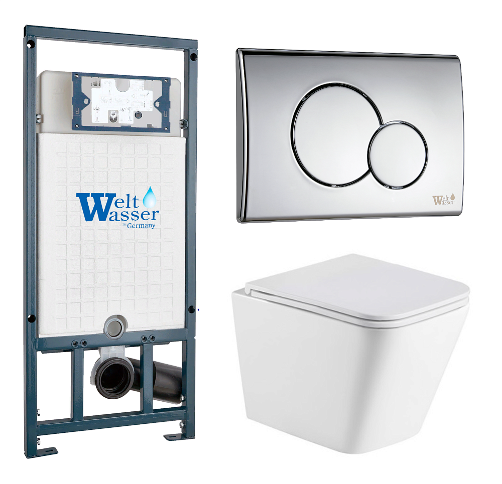 Комплект унитаз с инсталляцией WeltWasser MARBERG 507 + GELBACH 043 GL-WT + MAR 507 RD CR
Комплект унитаз с инсталляцией WeltWasser MARBERG 507 + GELBACH 043 GL-WT + MAR 507 RD CR