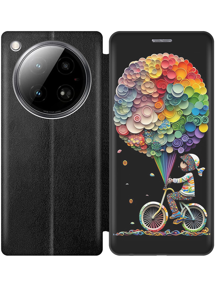 Чехол-книжка на Infinix Zero 40 4G с принтом "Велосипедист и шарики" черный, Черный;белый;красный, 786722322
Чехол-книжка на Infinix Zero 40 4G с принтом "Велосипедист и шарики" черный, Черный;белый;красный, 786722322