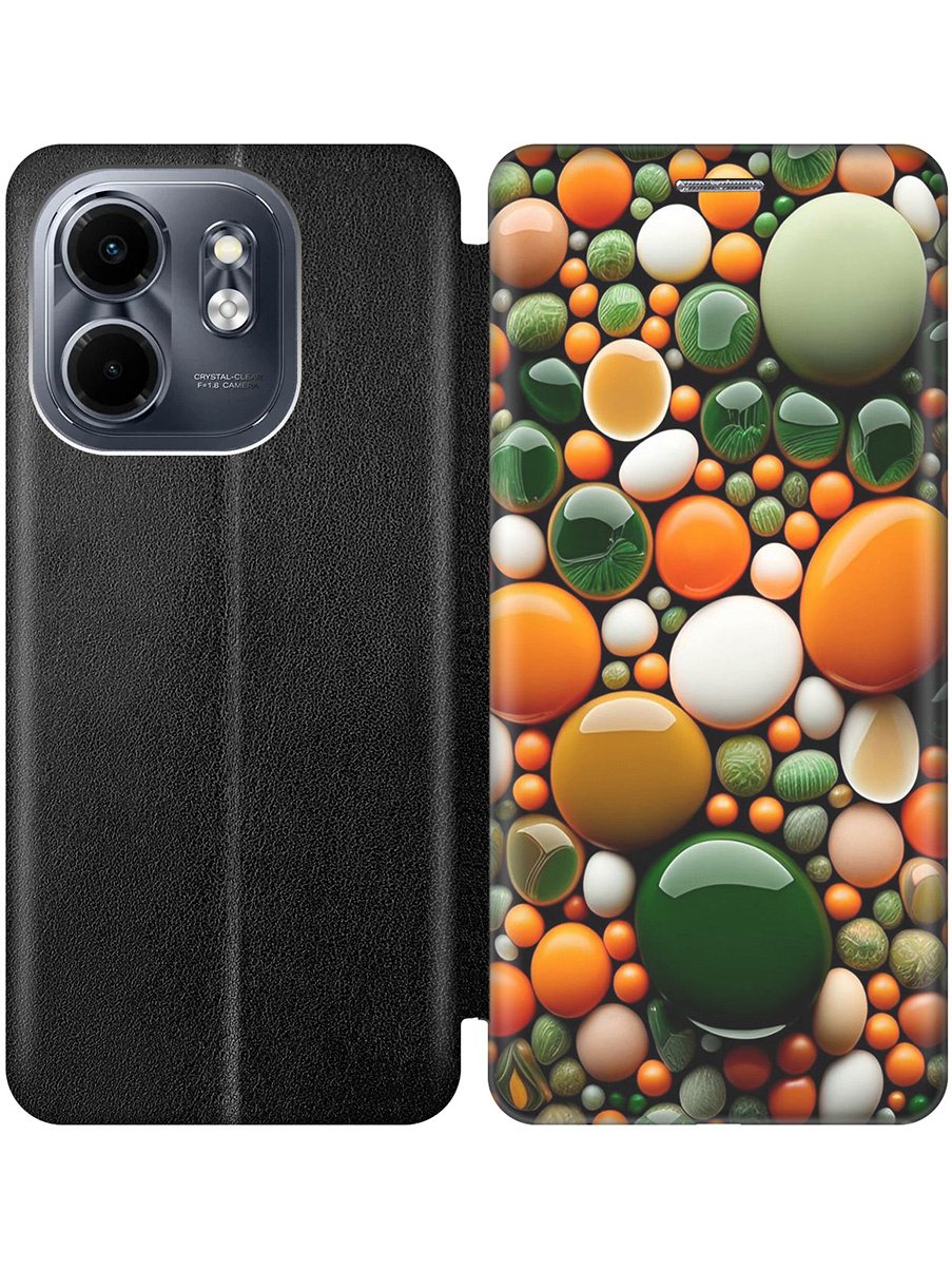 Чехол-книжка на Infinix Hot 50i / Smart 9 с принтом "Оранжевые и зеленые камушки" черный, Черный;оранжевый;зеленый, 786719341
Чехол-книжка на Infinix Hot 50i / Smart 9 с принтом "Оранжевые и зеленые камушки" черный, Черный;оранжевый;зеленый, 786719341
