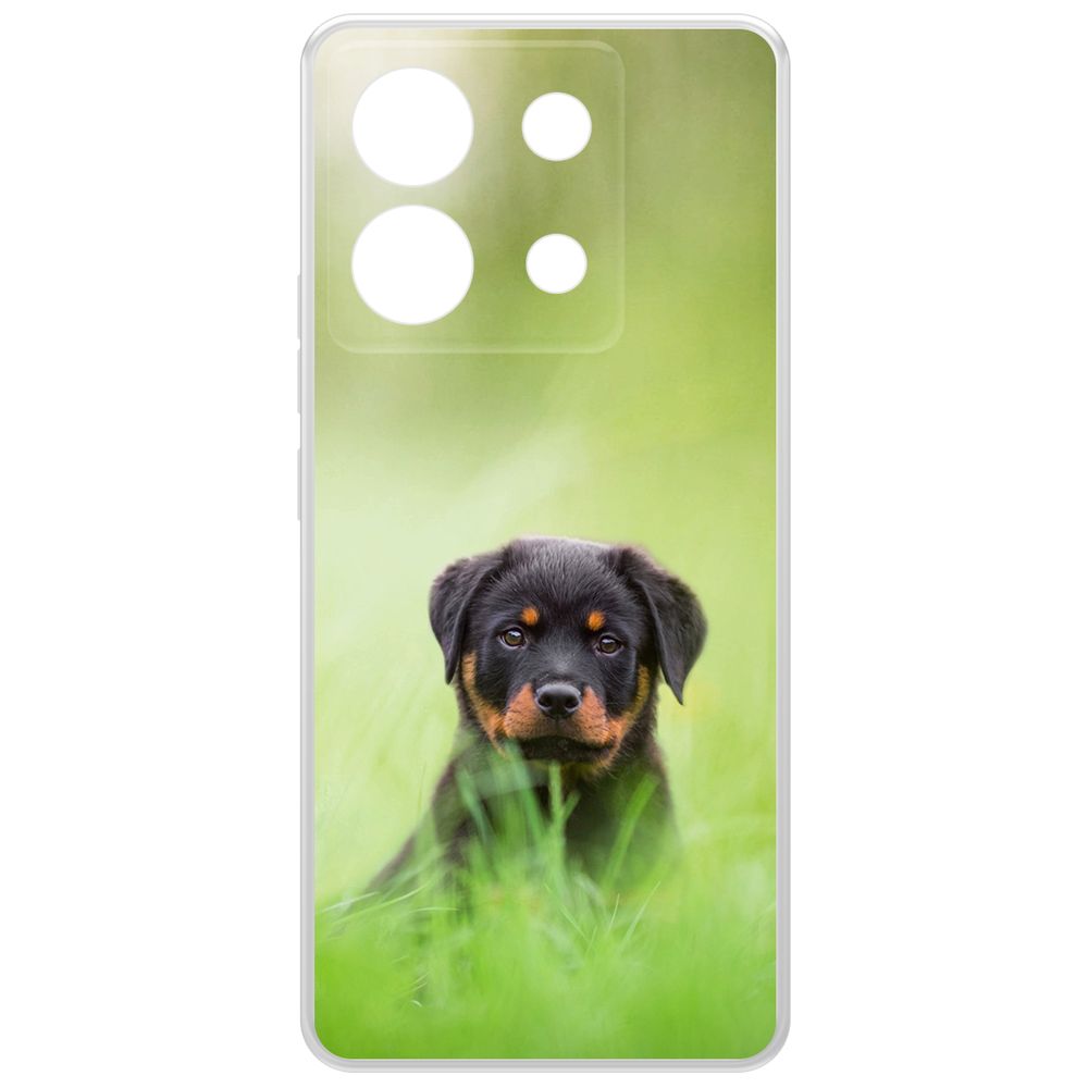 Чехол-накладка Krutoff Clear Case Щенок ротвейлера для Xiaomi Redmi Note 13 Pro 5G, Прозрачный
Чехол-накладка Krutoff Clear Case Щенок ротвейлера для Xiaomi Redmi Note 13 Pro 5G, Прозрачный