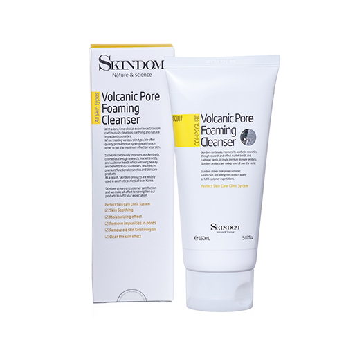 Пенка Skindom для глубокого очищения с вулканическим пеплом Volcanic Pore Foaming Cleanser
Пенка Skindom для глубокого очищения с вулканическим пеплом Volcanic Pore Foaming Cleanser