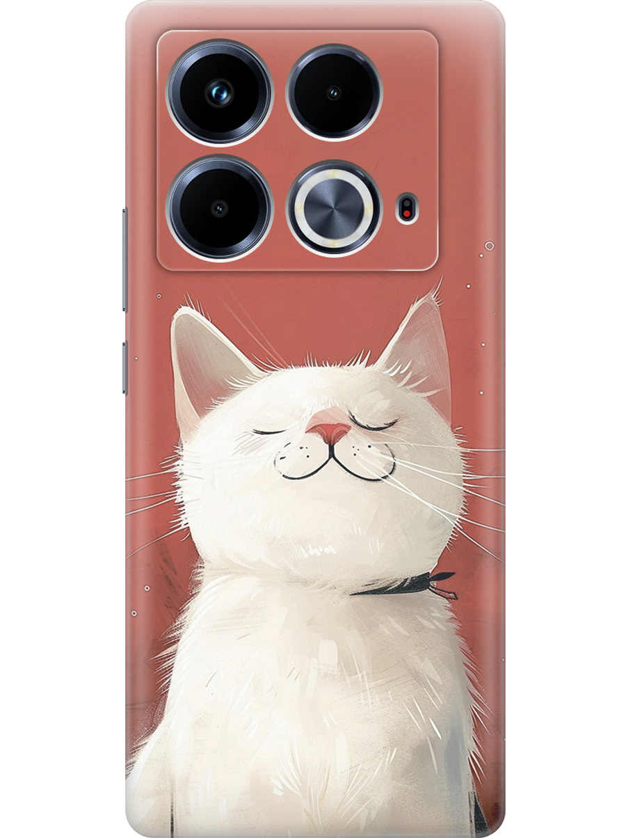 Силиконовый чехол на Infinix Note 40 с принтом "Гордый котик", Прозрачный;белый;красный, 782626412
Силиконовый чехол на Infinix Note 40 с принтом "Гордый котик", Прозрачный;белый;красный, 782626412
