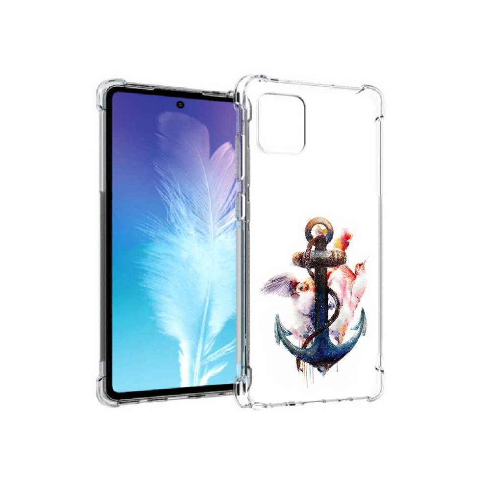 Чехол MyPads Tocco для Samsung Galaxy Note 10 Lite якорь с птицами (PT142413.491.703), Прозрачный, Tocco
Чехол MyPads Tocco для Samsung Galaxy Note 10 Lite якорь с птицами (PT142413.491.703), Прозрачный, Tocco