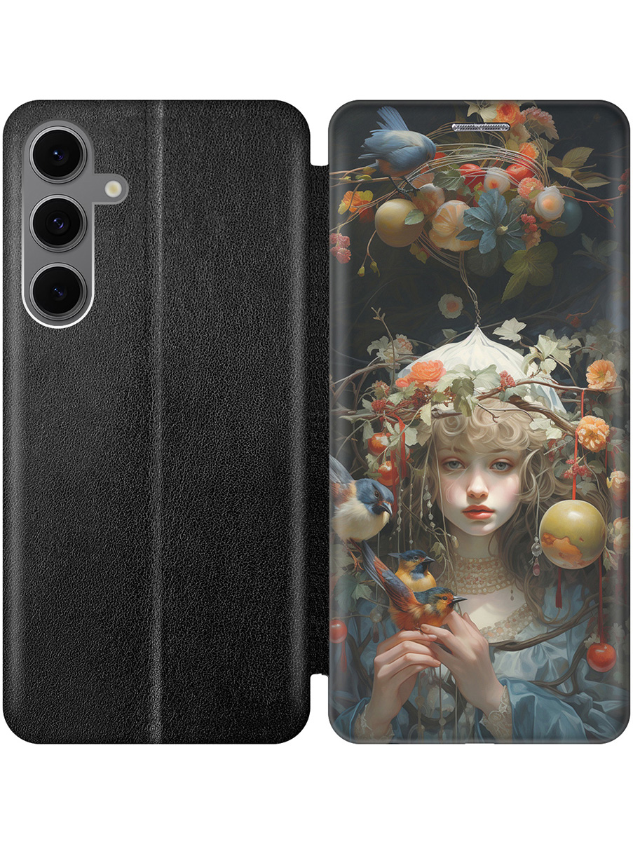 Чехол-книжка на Samsung Galaxy S24 FE с принтом "Бестия окаянная" черный, Черный;белый;голубой, 786718175
Чехол-книжка на Samsung Galaxy S24 FE с принтом "Бестия окаянная" черный, Черный;белый;голубой, 786718175
