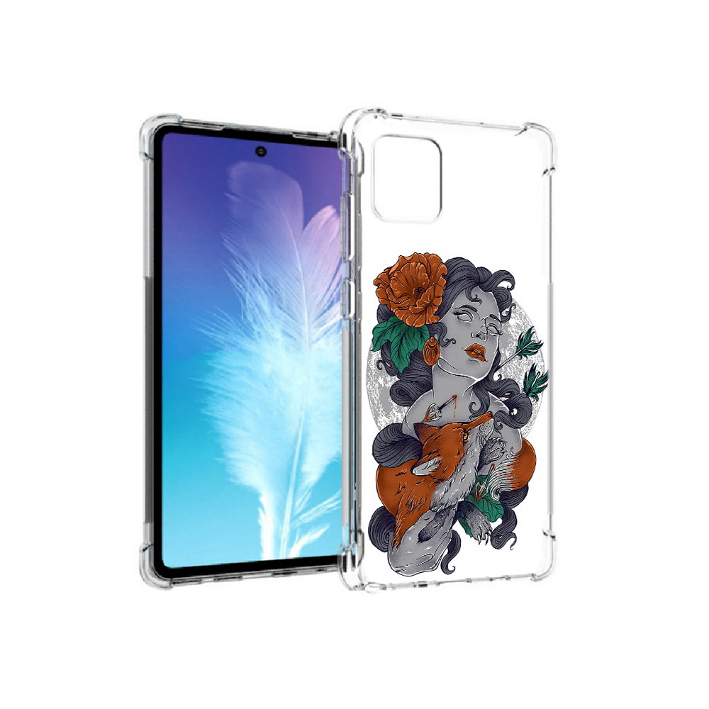 Чехол MyPads Tocco для Samsung Galaxy Note 10 Lite темная девушка с лисой, Прозрачный, Tocco
Чехол MyPads Tocco для Samsung Galaxy Note 10 Lite темная девушка с лисой, Прозрачный, Tocco