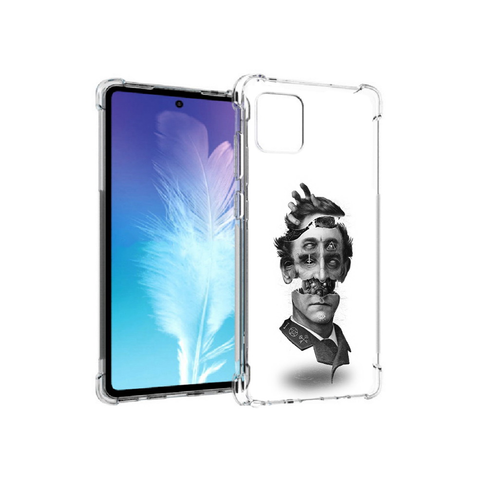 Чехол MyPads Tocco для Samsung Galaxy Note 10 Lite страшное лицо абстракция, Прозрачный, Tocco
Чехол MyPads Tocco для Samsung Galaxy Note 10 Lite страшное лицо абстракция, Прозрачный, Tocco