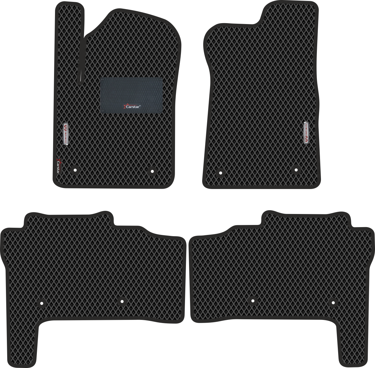 Коврики Kupi-Kovrik EVA для Infiniti QX56 II (2010-2014), чёрный,подпятник,2 эмблемы
Коврики Kupi-Kovrik EVA для Infiniti QX56 II (2010-2014), чёрный,подпятник,2 эмблемы