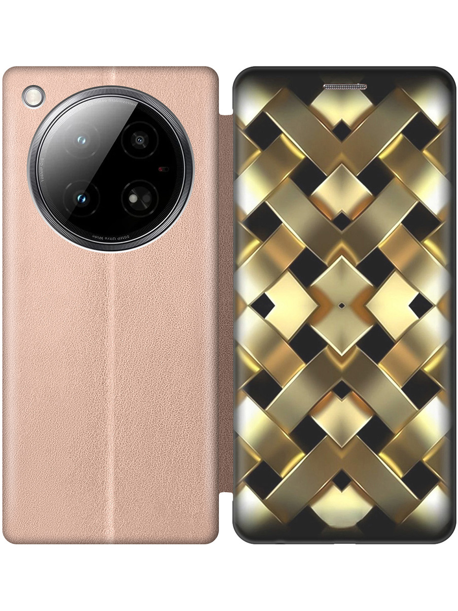 Чехол-книжка на Infinix Zero 40 4G с принтом "Плетение золота" золотой, Золотистый;черный, 786722331
Чехол-книжка на Infinix Zero 40 4G с принтом "Плетение золота" золотой, Золотистый;черный, 786722331