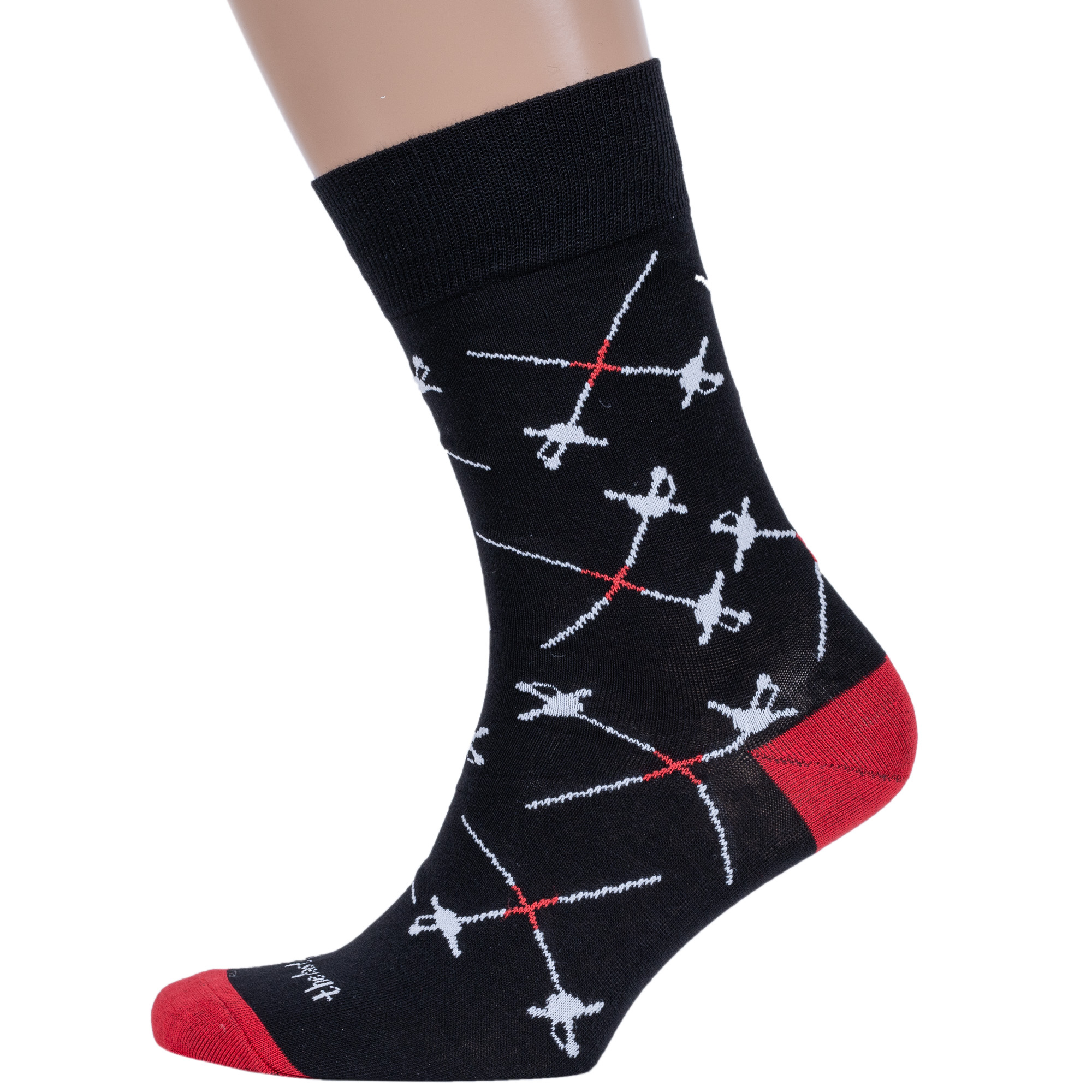 фото Носки мужские st. friday socks duel-1245-19/11/02 черные 42-46