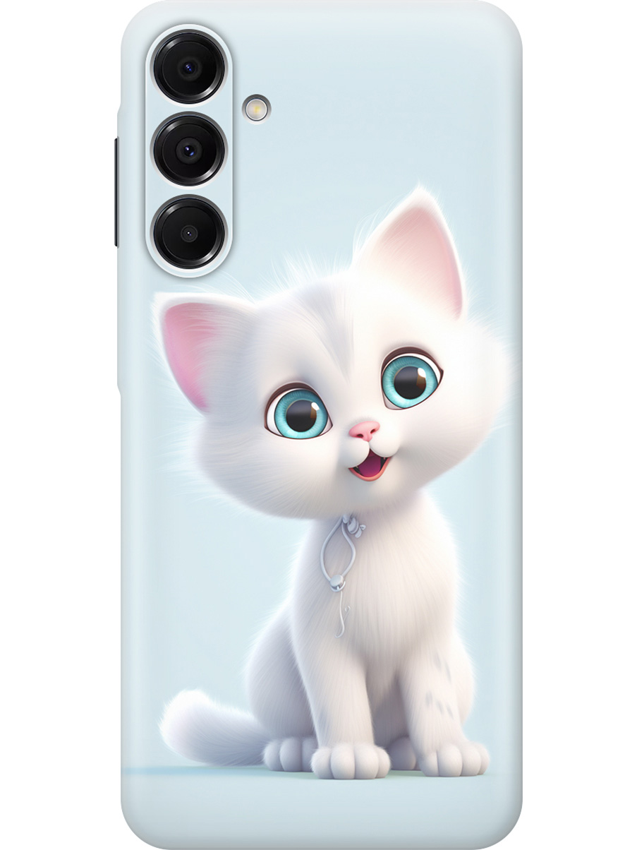 Силиконовый чехол на Samsung Galaxy A16 с принтом "Глазастый котик", Прозрачный;голубой;белый, 786721711
Силиконовый чехол на Samsung Galaxy A16 с принтом "Глазастый котик", Прозрачный;голубой;белый, 786721711