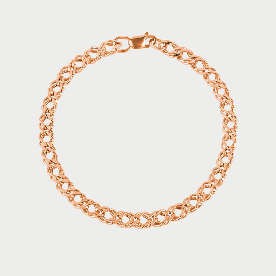 Браслет из золота р. GOLD CENTER НБ 12-076ПГ 0.80, НБ 12-076ПГ 0.80 
Браслет из золота р. GOLD CENTER НБ 12-076ПГ 0.80, НБ 12-076ПГ 0.80