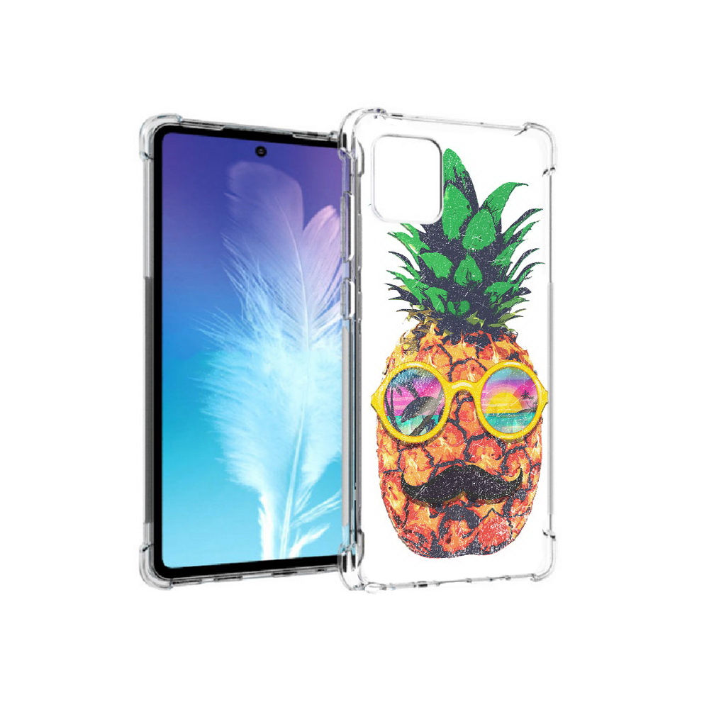 Чехол MyPads Tocco для Samsung Galaxy Note 10 Lite прикольный ананас с лицом, Прозрачный, Tocco
Чехол MyPads Tocco для Samsung Galaxy Note 10 Lite прикольный ананас с лицом, Прозрачный, Tocco