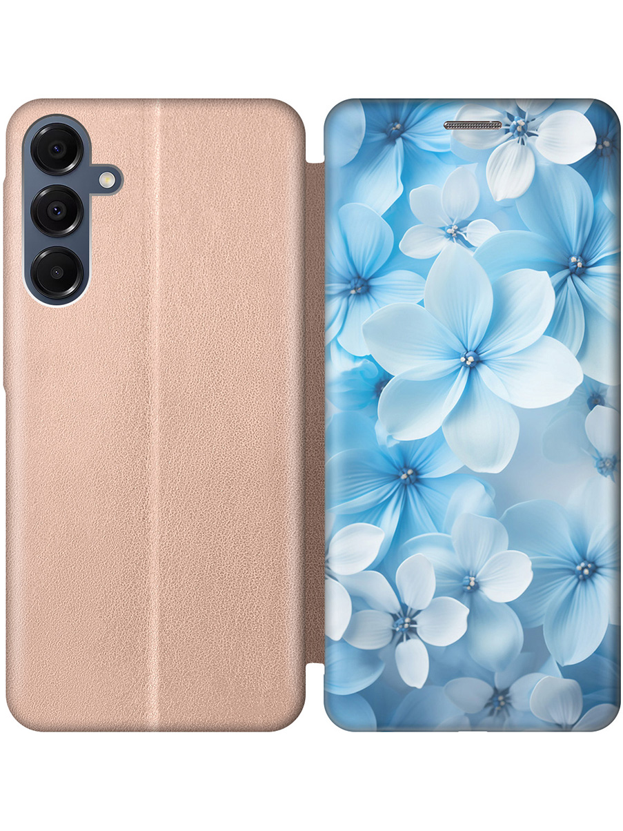 Чехол-книжка на Samsung Galaxy A16 с принтом "Бело-голубые цветы" золотой, Золотистый;голубой;белый, 786721722
Чехол-книжка на Samsung Galaxy A16 с принтом "Бело-голубые цветы" золотой, Золотистый;голубой;белый, 786721722