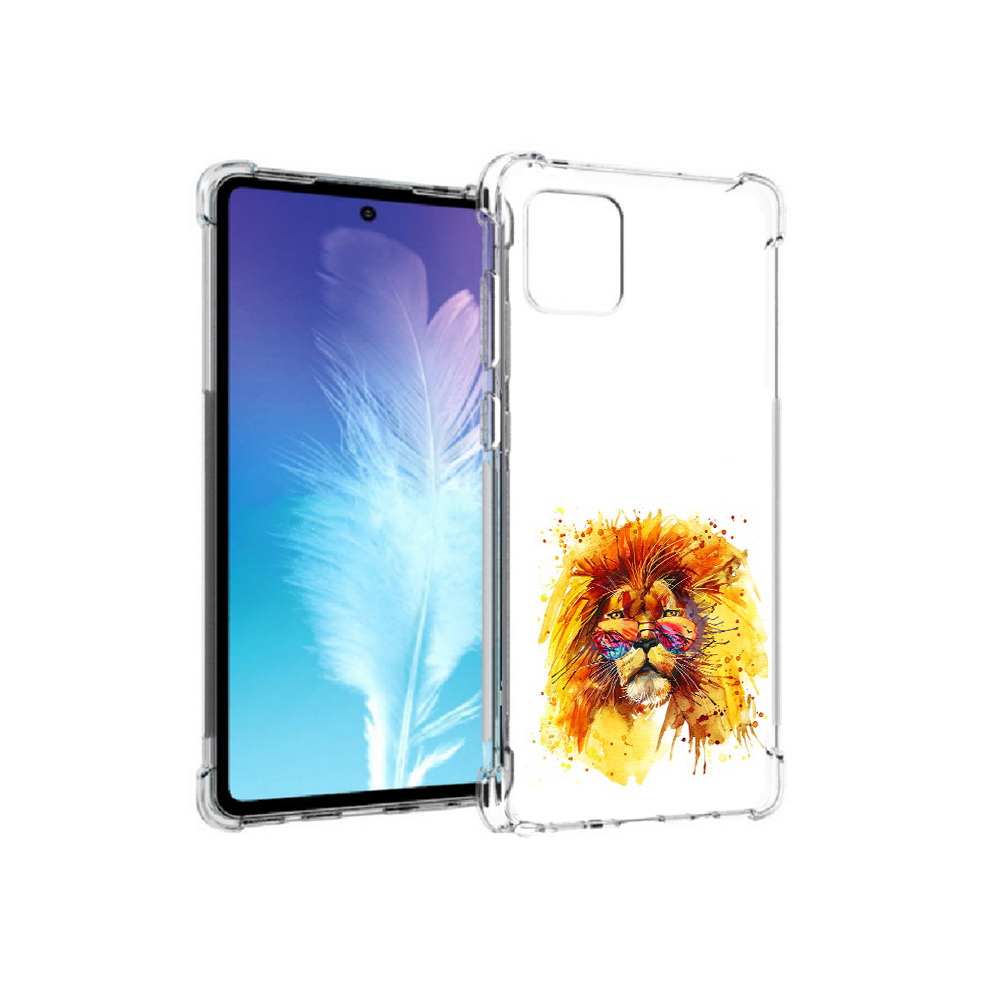 Чехол MyPads Tocco для Samsung Galaxy Note 10 Lite лев в очках (PT142413.491.436), Прозрачный, Tocco
Чехол MyPads Tocco для Samsung Galaxy Note 10 Lite лев в очках (PT142413.491.436), Прозрачный, Tocco