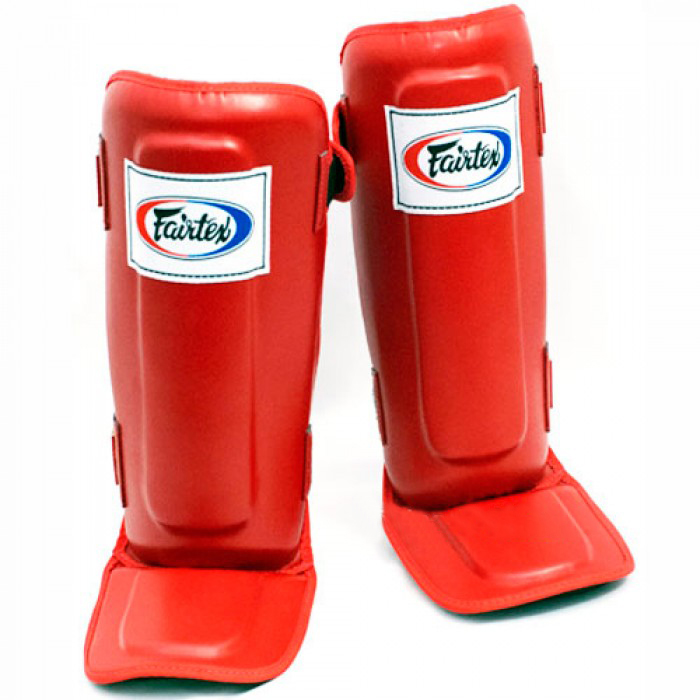 фото Щитки fairtex shin pads sp3 red l