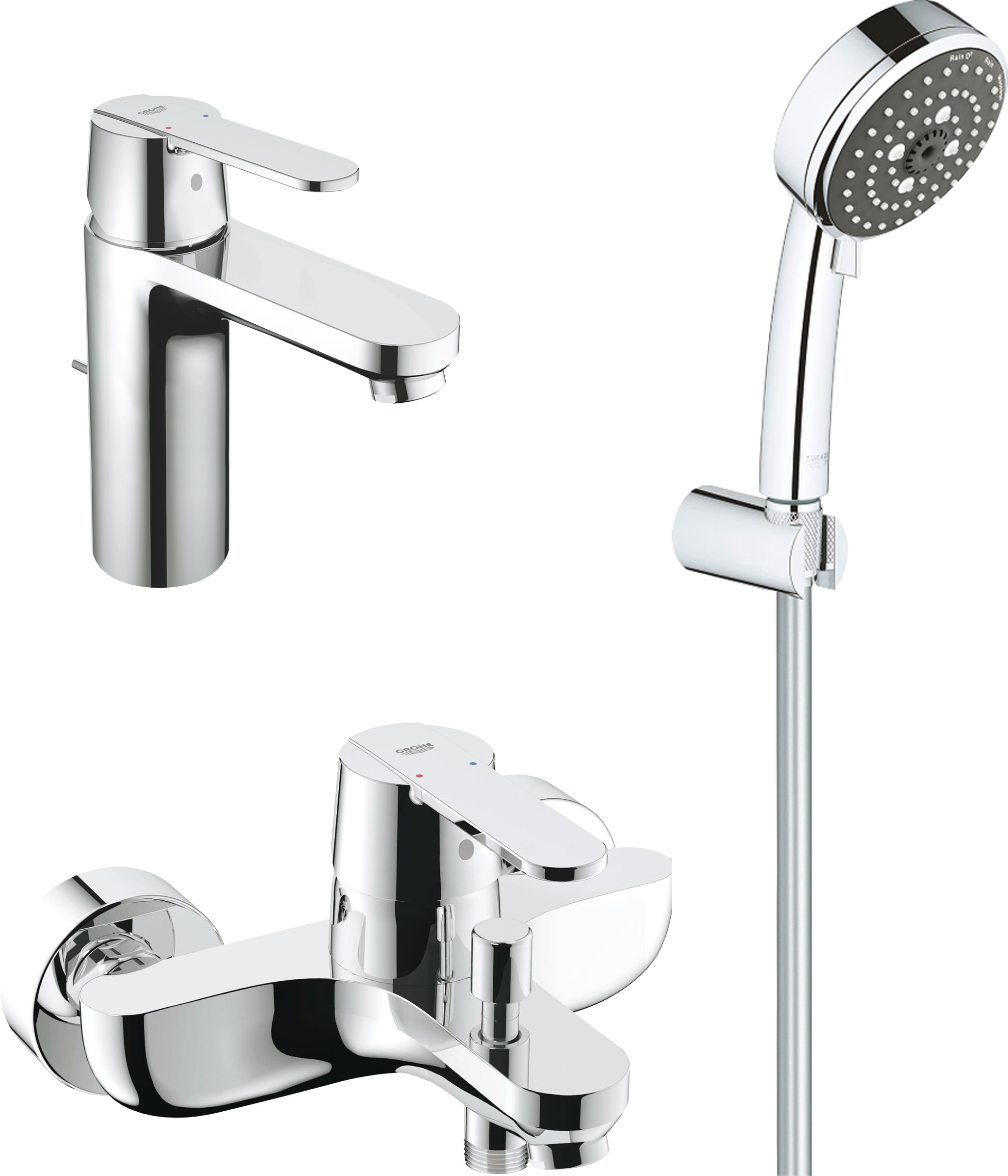 Душевой комплект Grohe Vitalio Comfort 26176000 + 32887000 + 23454000, Vitalio Comfort 26176000 + 32887000 + 23454000
Душевой комплект Grohe Vitalio Comfort 26176000 + 32887000 + 23454000, Vitalio Comfort 26176000 + 32887000 + 23454000
