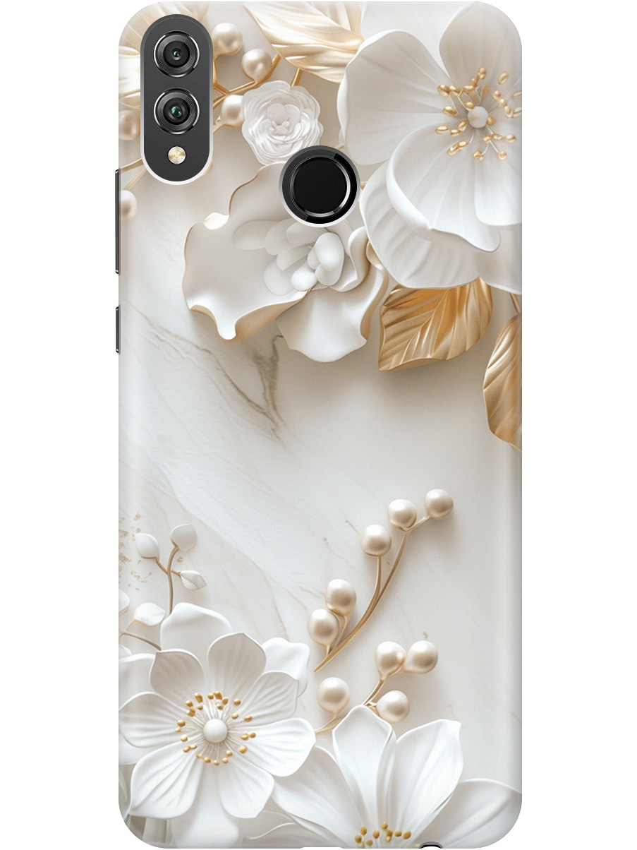 Силиконовый чехол на Honor 8X с принтом "Бело-золотые цветы", Золотистый;белый;прозрачный, 719355523
Силиконовый чехол на Honor 8X с принтом "Бело-золотые цветы", Золотистый;белый;прозрачный, 719355523