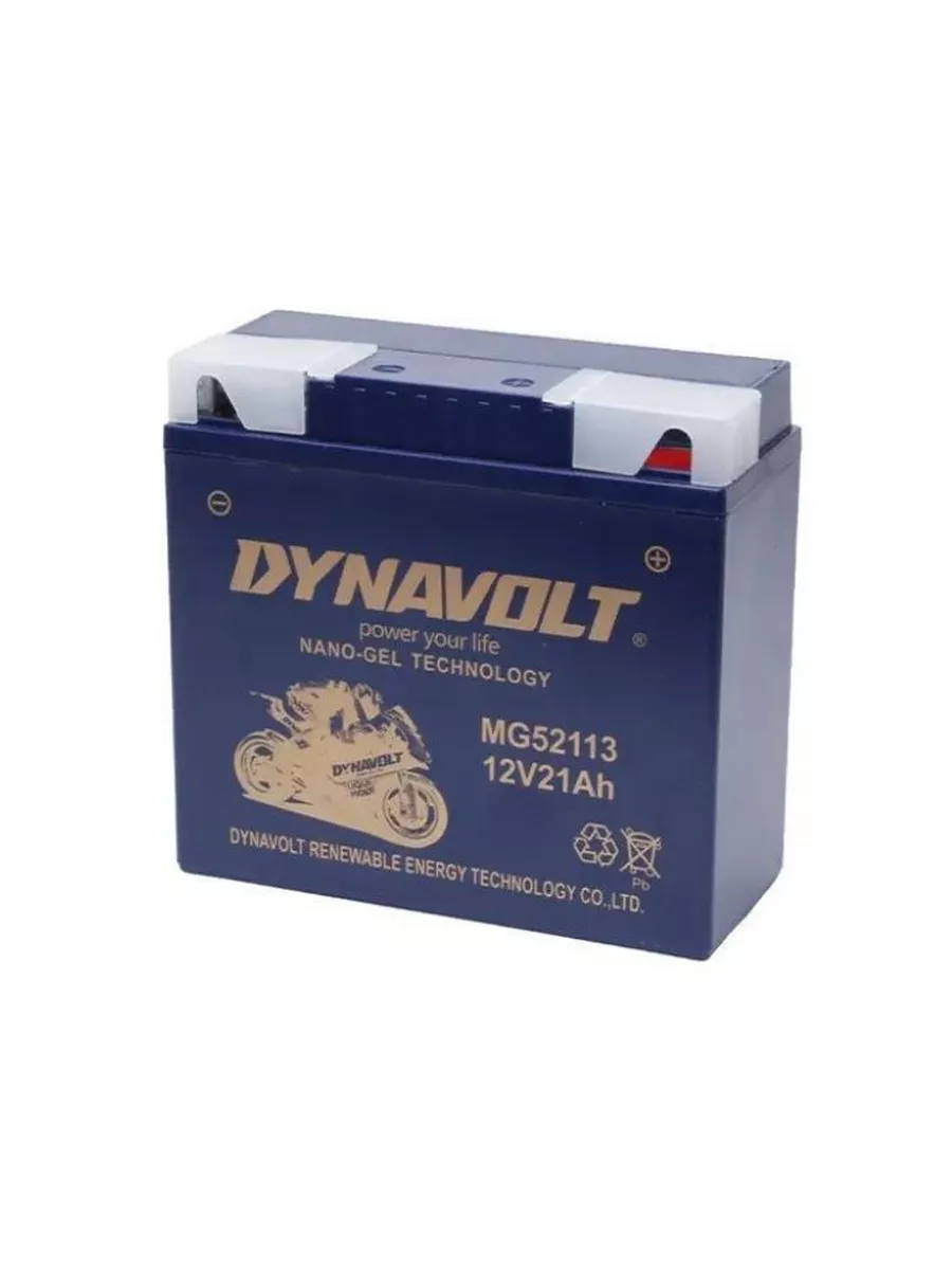Аккумулятор мото Dynavolt GEL MG52113 21Ah ОП 300A (183х79х171) мотоцикла, Dynavolt 1
Аккумулятор мото Dynavolt GEL MG52113 21Ah ОП 300A (183х79х171) мотоцикла, Dynavolt 1
