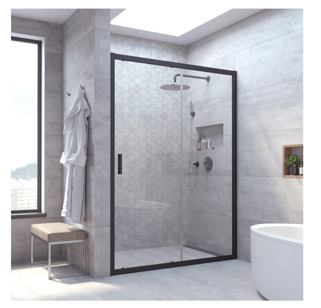 Душевая дверь в нишу Vegas Glass ZP NOVO 135 02М 01 135 см, профиль матовый черный, стекло, ZP NOVO 135 02М 01 135 см, профиль матовый черный, стекло прозрачное
Душевая дверь в нишу Vegas Glass ZP NOVO 135 02М 01 135 см, профиль матовый черный, стекло, ZP NOVO 135 02М 01 135 см, профиль матовый черный, стекло прозрачное