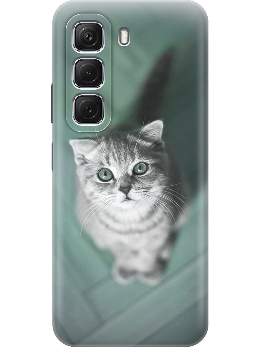 Силиконовый чехол на Infinix Hot 50 4G с принтом "Котик на зеленом полу", Прозрачный;зеленый;серый, 786718711
Силиконовый чехол на Infinix Hot 50 4G с принтом "Котик на зеленом полу", Прозрачный;зеленый;серый, 786718711