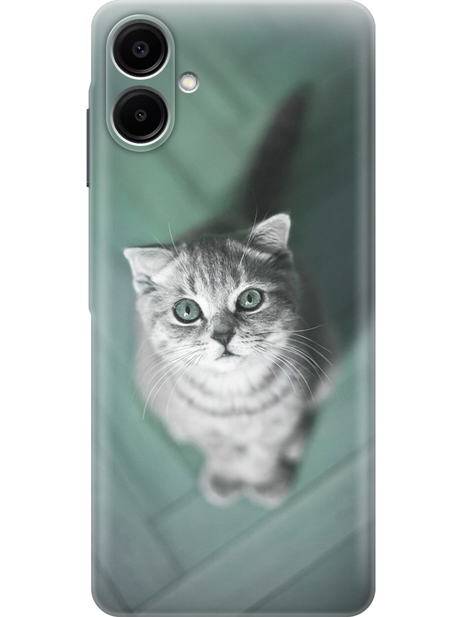 Силиконовый чехол на Samsung Galaxy A06 с принтом "Котик на зеленом полу", Прозрачный;зеленый;серый, 786717511
Силиконовый чехол на Samsung Galaxy A06 с принтом "Котик на зеленом полу", Прозрачный;зеленый;серый, 786717511