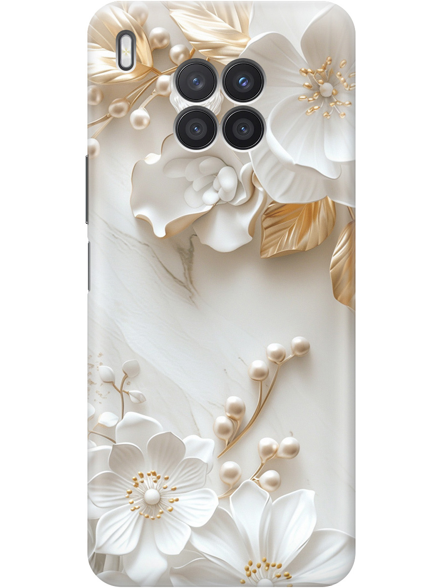 Силиконовый чехол на Honor 50 Lite / Huawei Nova 8i с принтом "Бело-золотые цветы", Золотистый;белый;прозрачный, 732493823
Силиконовый чехол на Honor 50 Lite / Huawei Nova 8i с принтом "Бело-золотые цветы", Золотистый;белый;прозрачный, 732493823