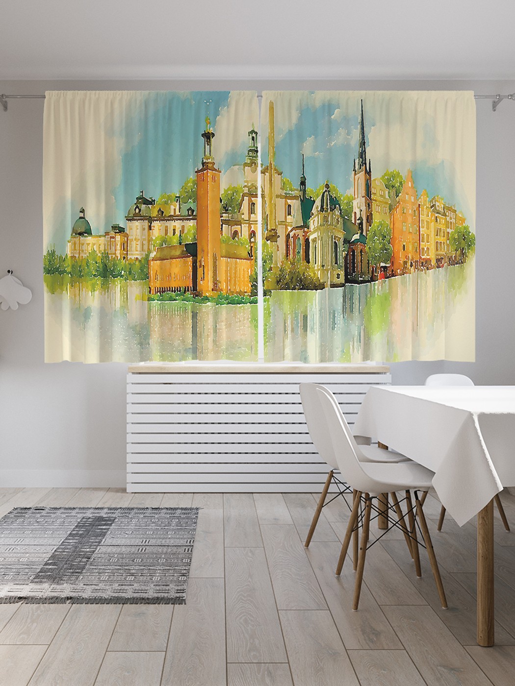 Классические шторы JoyArty "Город на воде", серия Oxford DeLux, 2 полотна 145x180 см, Город на воде
Классические шторы JoyArty "Город на воде", серия Oxford DeLux, 2 полотна 145x180 см, Город на воде