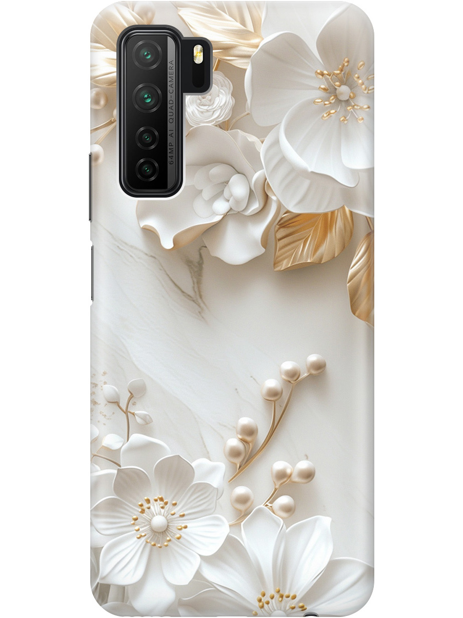 Силиконовый чехол на Honor 30S / Huawei Nova 7 SE с принтом "Бело-золотые цветы", Золотистый;белый;прозрачный, 722946123
Силиконовый чехол на Honor 30S / Huawei Nova 7 SE с принтом "Бело-золотые цветы", Золотистый;белый;прозрачный, 722946123