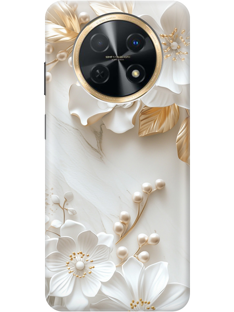 Силиконовый чехол на Huawei nova Y91 с принтом "Бело-золотые цветы", Золотистый;белый;прозрачный, 772566923
Силиконовый чехол на Huawei nova Y91 с принтом "Бело-золотые цветы", Золотистый;белый;прозрачный, 772566923
