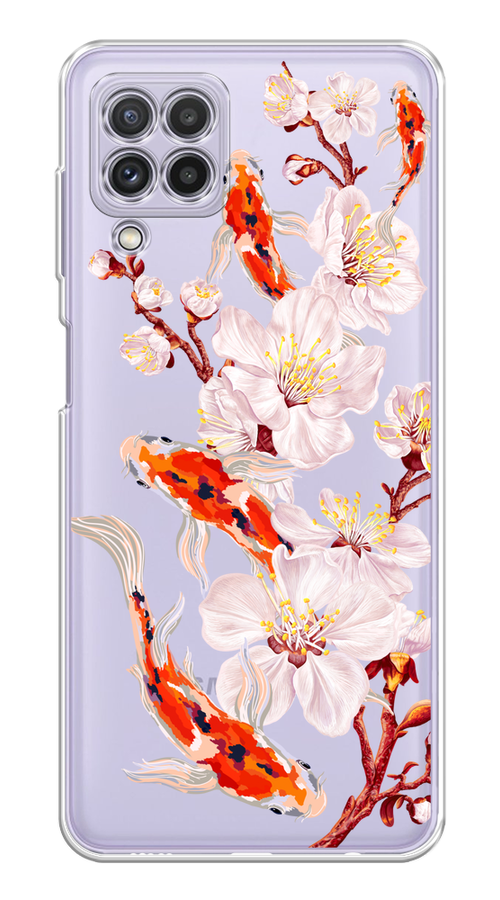 Чехол на Samsung Galaxy A22/M22/M32 "Карпы и сакура", Оранжевый;розовый;бежевый;прозрачный, 2103450-1
Чехол на Samsung Galaxy A22/M22/M32 "Карпы и сакура", Оранжевый;розовый;бежевый;прозрачный, 2103450-1