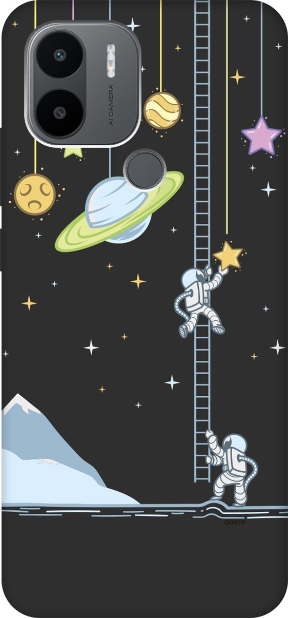 Чехол на Xiaomi Redmi A1+ с 3D принтом "Ladder into Space" черный, Черный;белый, 158138
Чехол на Xiaomi Redmi A1+ с 3D принтом "Ladder into Space" черный, Черный;белый, 158138