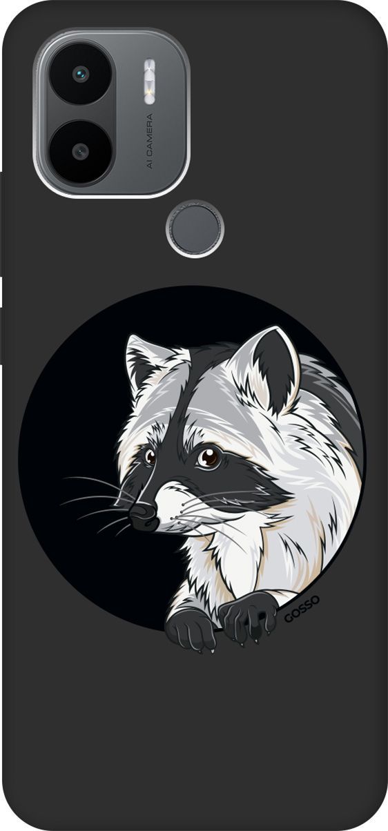 Чехол на Xiaomi Redmi A1+ с 3D принтом "Raccon in a Hollow" черный, Черный;белый, 158138
Чехол на Xiaomi Redmi A1+ с 3D принтом "Raccon in a Hollow" черный, Черный;белый, 158138