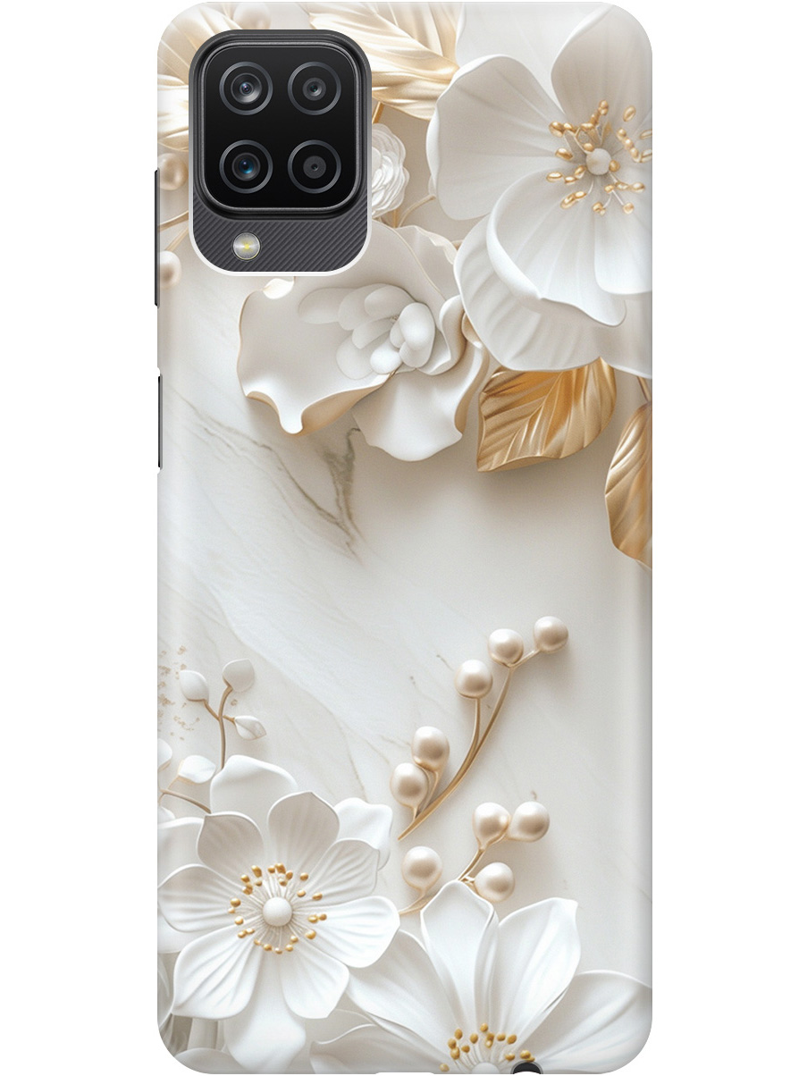 Силиконовый чехол на Samsung Galaxy A12 / M12 с принтом "Бело-золотые цветы", Золотистый;белый;прозрачный, 723602823
Силиконовый чехол на Samsung Galaxy A12 / M12 с принтом "Бело-золотые цветы", Золотистый;белый;прозрачный, 723602823