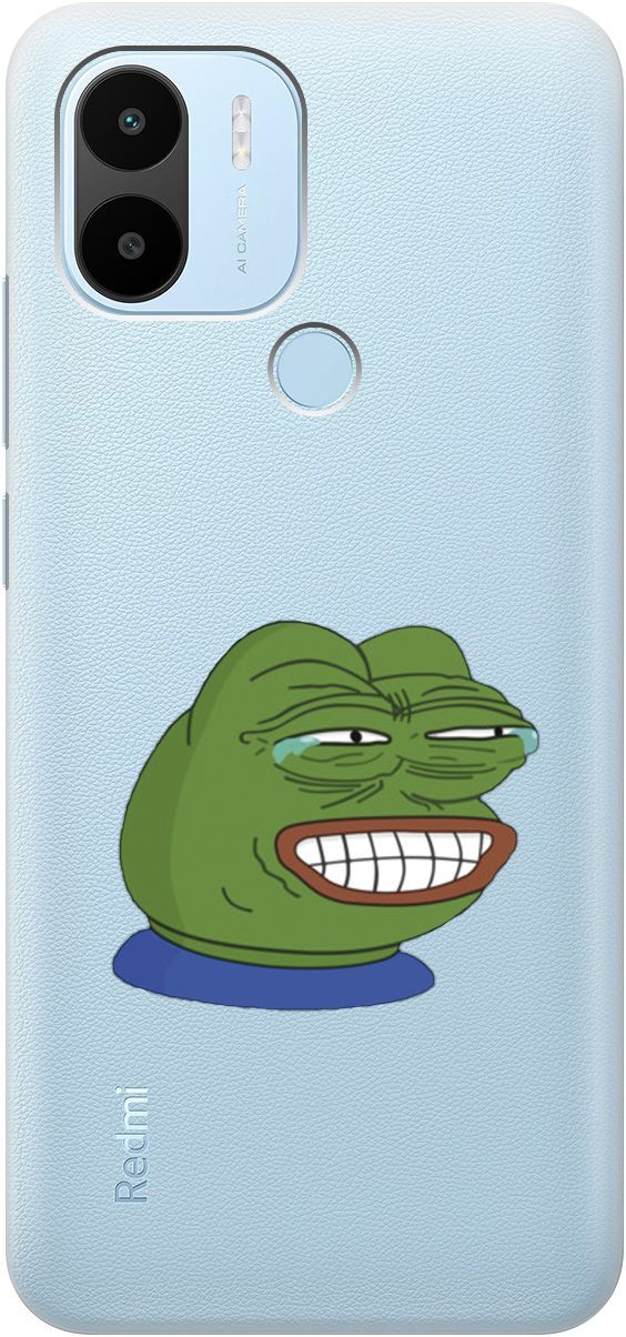Чехол на Xiaomi Redmi A1+ с 3D принтом "Pepe the Frog" прозрачный, Прозрачный;зеленый, 158136
Чехол на Xiaomi Redmi A1+ с 3D принтом "Pepe the Frog" прозрачный, Прозрачный;зеленый, 158136